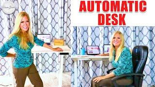 Sit Stand Desk with Automatic STAND |  Two Motors |  Hoo Review  BEST STANDING DESK 2021