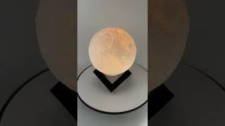 3d Printed light up moon globe #moon #solarsystem #nightlight #tealights