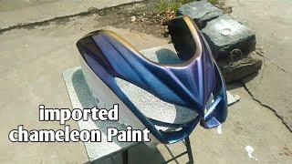 imported chameleon paint/hyper shifting pearl paint/seven_colors