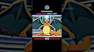 Charizard vs charizard || Ash Charizard skull edit  || #Pokemon #shorts