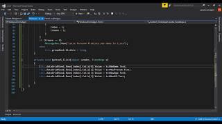 4 - Update button (Csharp) - DataGridView C#