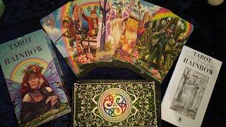 Unboxing e Visualização Completa do Tarot At The End Of The Rainbow de Davide Corsi