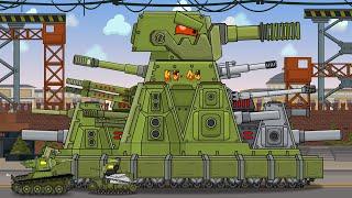 KV-44-M1: New brother. Cartoons about tanks