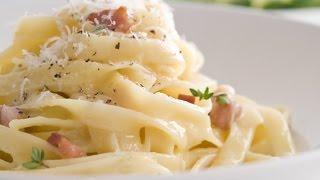 Easy Creamy Pasta Carbonara | One Pot Chef