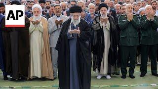 Iran's supreme leader promises retaliation against Israel in Eid al-Fitr speech