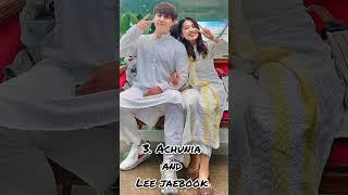 who is your favorite Indo - Korean couple among them comment down.. #shorts #bts #blackpink