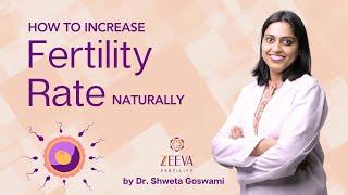 फर्टिलिटी रेट नैचुरली कैसे बढ़ाये | Naturally Increase Fertility Rate- Dr. Shweta Goswami