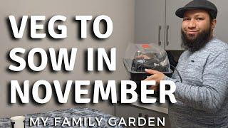 What Can I Grow In November  - What To Plant In November - Autumn Sowing Guide