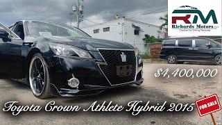 Newly Imported 2015 Toyota Crown Athlete (Hybrid) For Sale