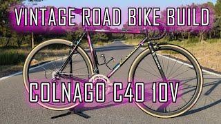 VINTAGE ROAD BIKE BUILD COLNAGO C 40 MK1 1995 -10V-