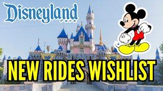 Disneyland NEW RIDES Wishlist!