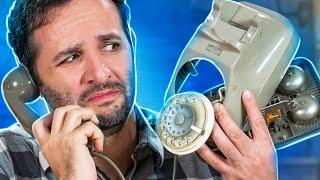 O que tem dentro de um TELEFONE DE DISCO?