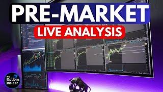  (09/09) PRE MARKET LIVE STREAM - $SPY 100DMA & $ES 5,400 | CPI Wednesday!