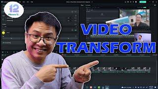 Filmora 12 Video Transformation: SCALE, ROTATE, FLIP Tutorial For Beginners