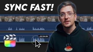 How To Quickly Sync Audio and Video in Final Cut Pro