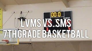 LVMS vs. SMS | 7th Grade Basketball | Christine Nguyen Do