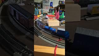 How to derail your N-Scale train into your local freight yard