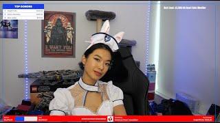 chess grandmaster vs @RoffleLite  PVP ️ bunny nurse cosplay for AMERICAN HEART ASSOCIATION ️