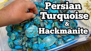 Persian Turquoise, Hackmanite, & More at the Denver Gem and Mineral Show 2023