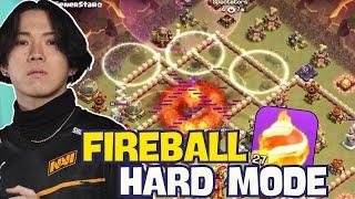 NAVI in Hard Mode with FIREBALL hits |  Clash of Clans