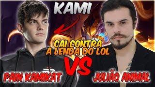 JOGUEI CONTRA O KAMI A LENDA DO LEAGUE OF LEGENDS NA RANKED MID