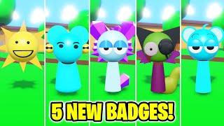 (UPDATE!) 3D SPRUNKI RP AND ANIMATIONS - How to get ALL 5 NEW BADGES!! NEW UPDATE! (ROBLOX)