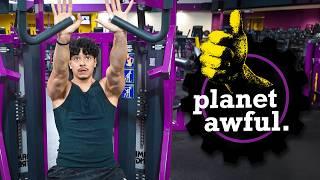 I Tried Working Out At Planet FItness For A Day (AWFUL)