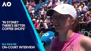 Iga Swiatek On-Court Interview | Australian Open 2025 Second Round