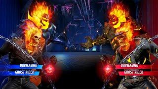 Ghost Rider & Dormammu VS Ghost Rider & Dormammu (Very Hard) - Marvel vs Capcom | 4K UHD Gameplay