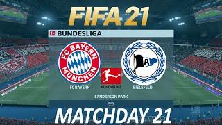 FIFA 21 Bayern Munich vs Arminia | Bundesliga 20/21 | PS4 Full Match