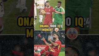 Onana tried to play mind games with Mo Salah  #shorts