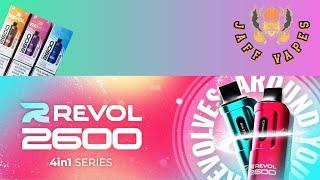 Revol 2600 - Refillable Pod Device with 4 Flavours