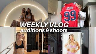 WEEKLY VLOG | Custom Jersey, Modelling & Auditions 