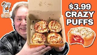 Are Little Caesars NEW Crazy Puffs Worth $3.99? REAL Review