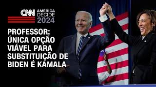 Professor: Única opção viável para substituição de Biden é Kamala | CNN PRIME TIME