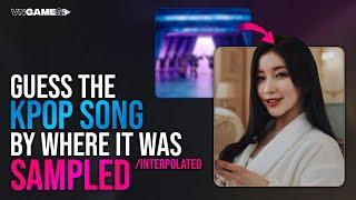 Guess The Kpop Song by where it was SAMPLED / INTERPOLATED | Visually Not Shy