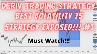 Deriv Indices Trading Strategy Exposed!!! Using Institutional Market Structure #deriv