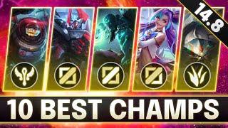 Best Champions In 14.8 for Every Role - CHAMPS to MAIN for FREE LP - LoL Guide Patch 14.8