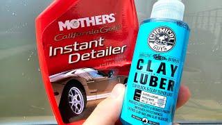 Chemical Guys Clay Luber Clayblock Super Lube vs. Mother's Instant Detailer Product Review