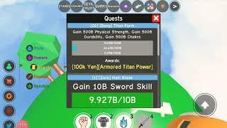 Getting 10 billion sword skill