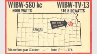 WIBW 580 Topeka - Sign Off - KSAC 580 Manhattan KS Sign On - 1981