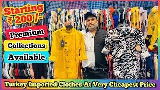 Imported Clothes Wholesale Market In Mumbai | Turkey Clothes Wholesale Market | Khar Market Mumbai |