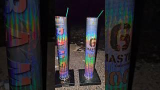 B.A.M.F. vs Master 100 Canister Shells #fireworks #shorts