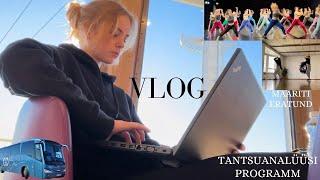 Minu esimene vlog!! Tallinnas käik, tantsutrenn, ENTÜ töötuba jms…