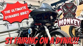 2023 Harley Davidson Lowrider ST Style Fairing on a 10+ year old Dyna?