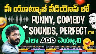 "Boost Your YouTube Comedy: Adding Funny Sound Effects Youtube videos Made Simple"