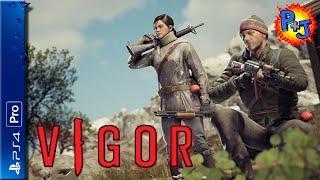 Let's Play Vigor PS4 Pro | Console Co-op Multiplayer Gameplay | PvP Combat & Looting (P+J)