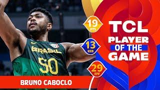 Bruno Caboclo (19 PTS) | TCL Player Of The Game | CAN vs BRA | FIBA Basketball World Cup 2023