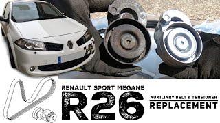 Renault Sport Megane R26 - Auxiliary belt & tensioner replacement.