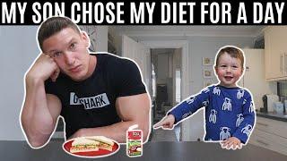 My son chose my diet for a day and this is what happened...